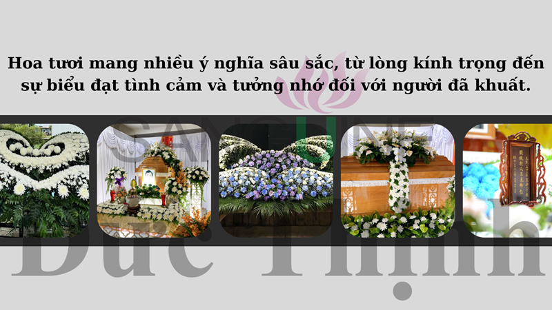 trang trí hoa tươi tang lễ trọn gói đẹp nhất tphcm