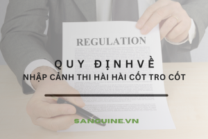 Quy Định Nhập Cảnh Thi Hài Hài Cốt Tro Cốt – Nội Dung Chi Tiết Nhất